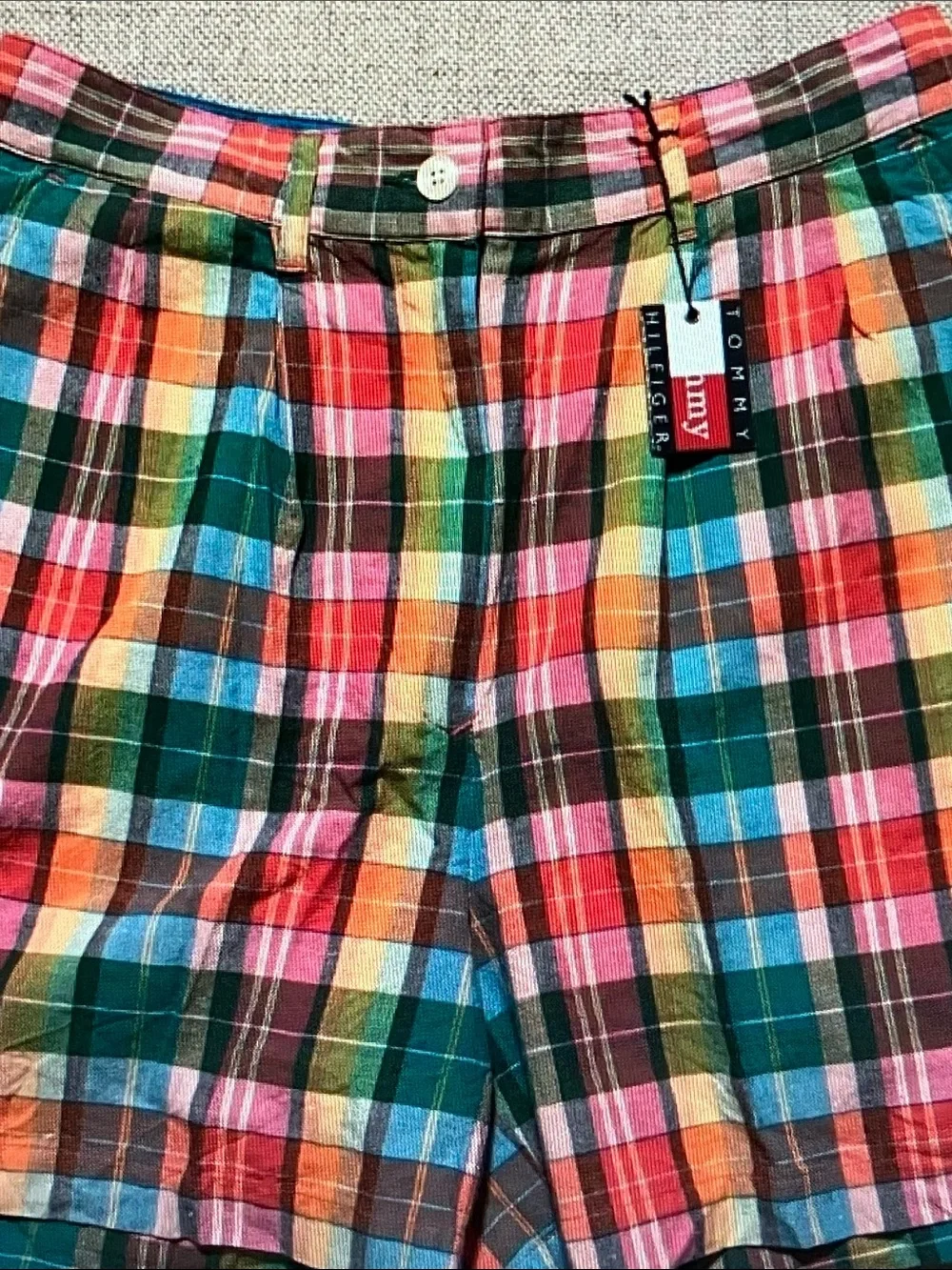 Tommy Hilfiger Multi-Color Plaid Women’s Shorts